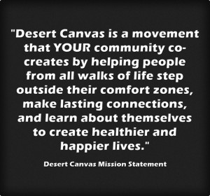 Desert Canvas Mission Statement
