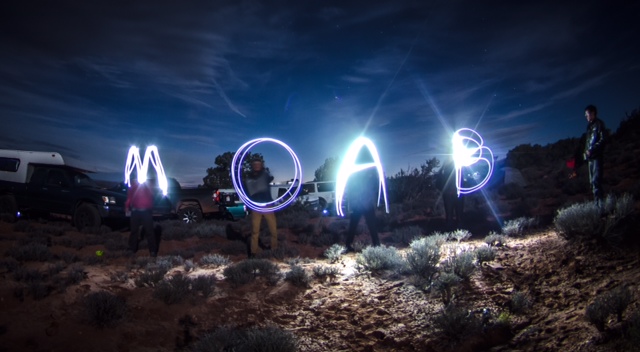 Moab, Utah GGBY highlining event